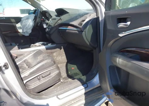 2016 Acura Mdx Technology Acurawatch Plus Packages/Technology Package from USA, damaged, VIN 5FRYD4H43GB010280